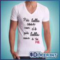 T-shirt V Neck More Bella What of Me Sentence The Happiness Is Have My New