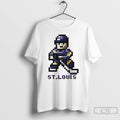 Classic St Louis Blues Hockey 8 Bit Retro Baller T Shirts