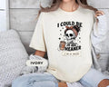 Cool Mom Aesthetic Funny Skeleton Comfort T-Shirt