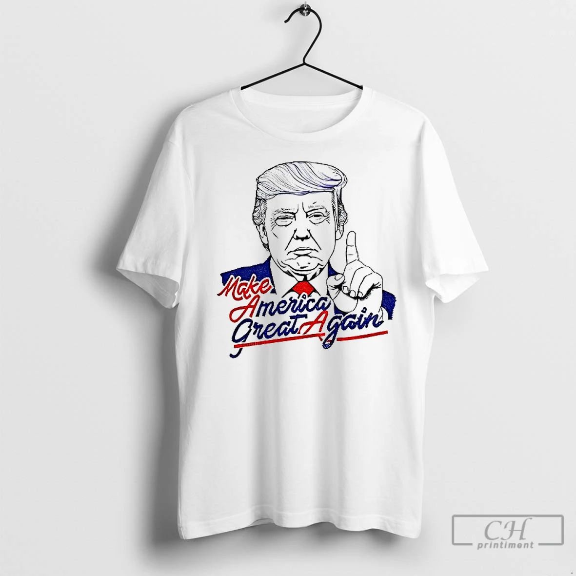 Premium Donald Trump Make America Great Again American Eagle