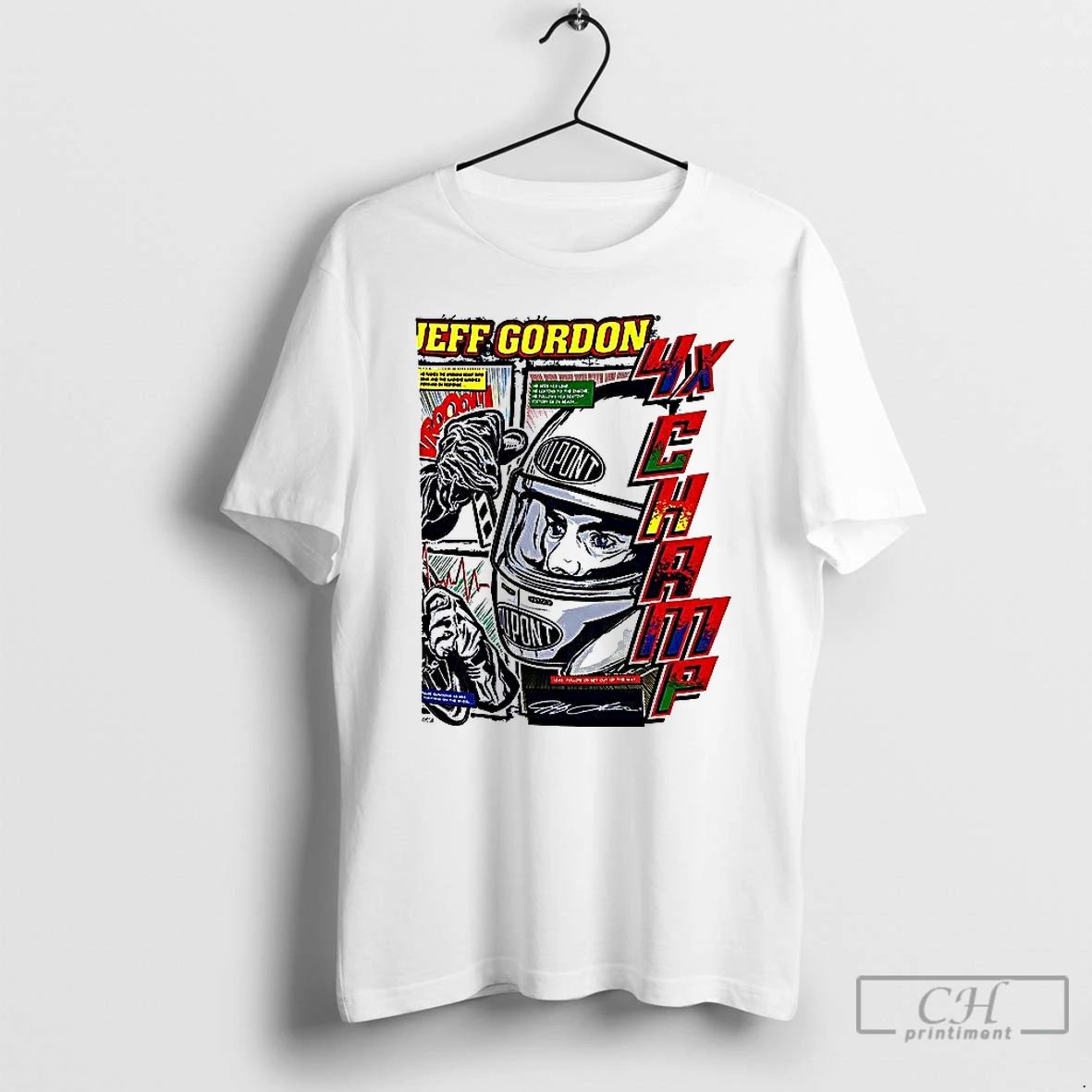 Classic Jeff Gordon 4x Champ 2025 T Shirts