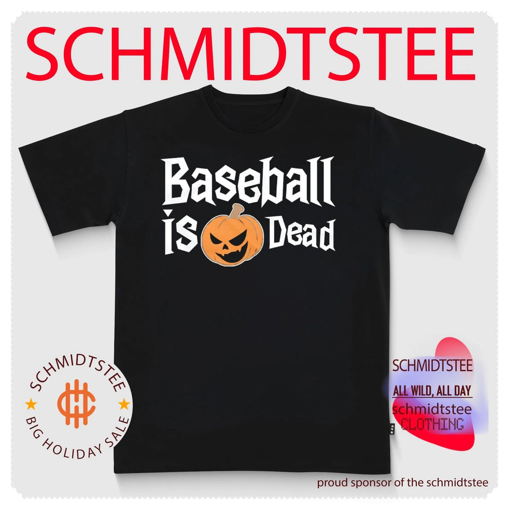 Baseball is Dead pumpkin Halloween shirt
