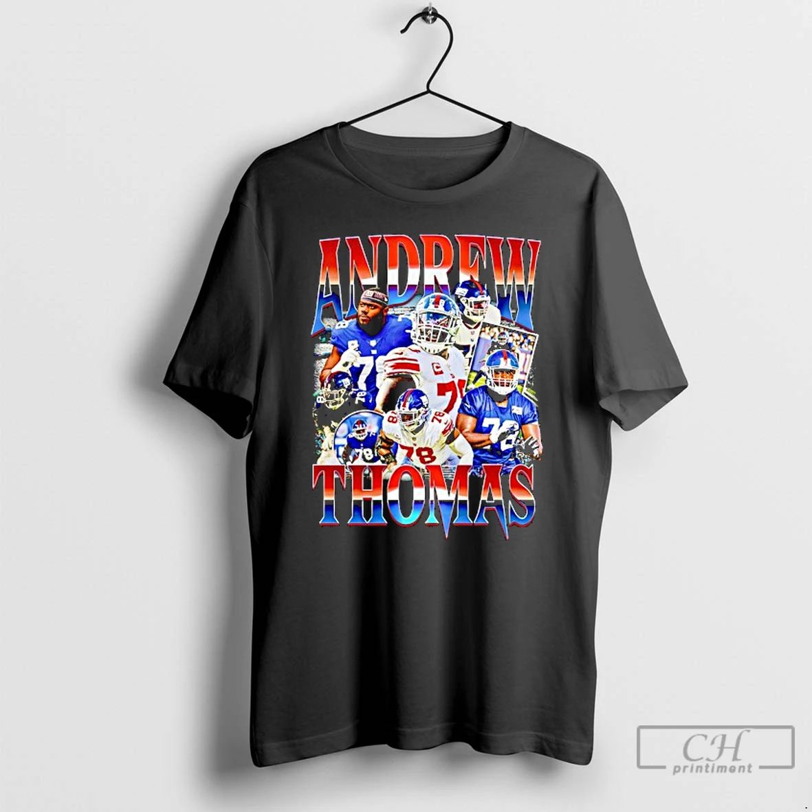 Classic Andrew Thomas New York Giants Football T Shirts