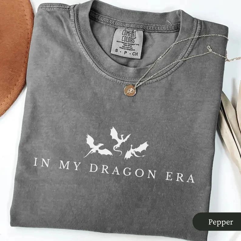 Dragon Era Fantasy Comfort Tee Shirt Gift Dragon Lover Myth