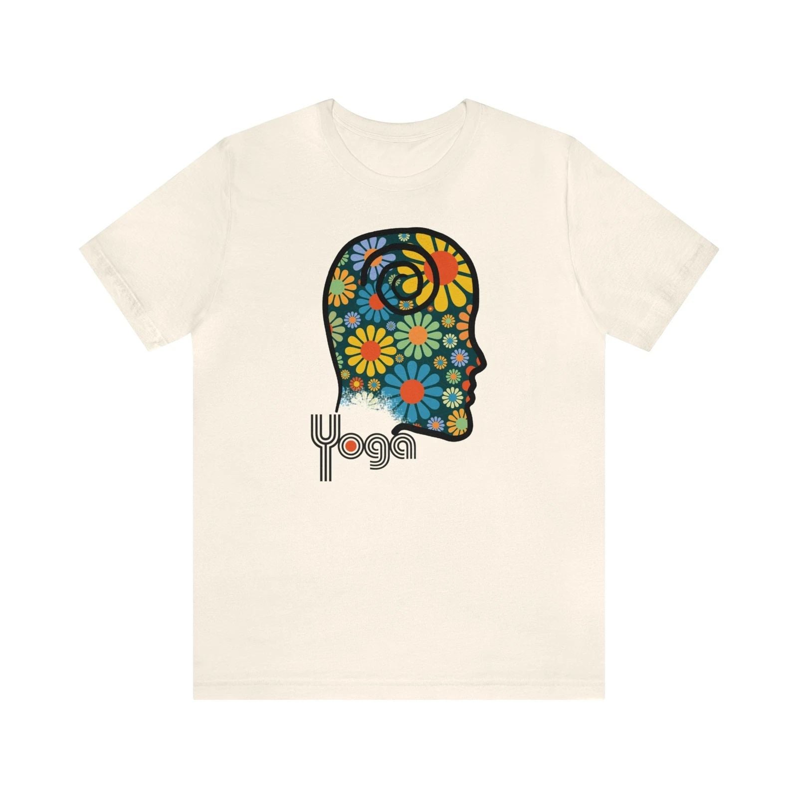 Yoga Head - Yoga Inspired Unique Design Short Sleeve Tee