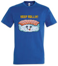 Sushi Keep Rollin T-Shirt Pixel Retro 8 16 Bit Geek Nerd Fun Love Addiction