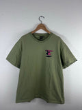 Deus Ex Machina T Shirt Mens Large Green Graphic Logo Customs Cartoon