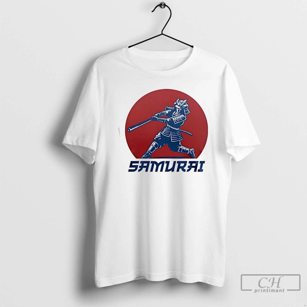 Classic Los Angeles Dodgers Shohei Ohtani Samurai 2 Sided T Shirts