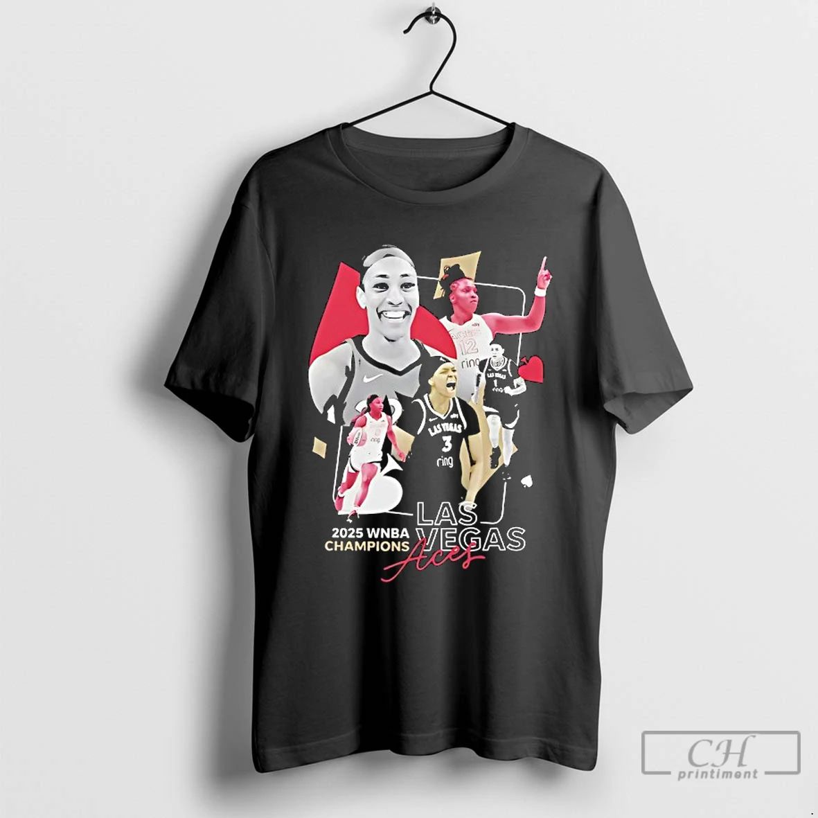 Classic Aja Wilson Las Vegas Aces Graphic