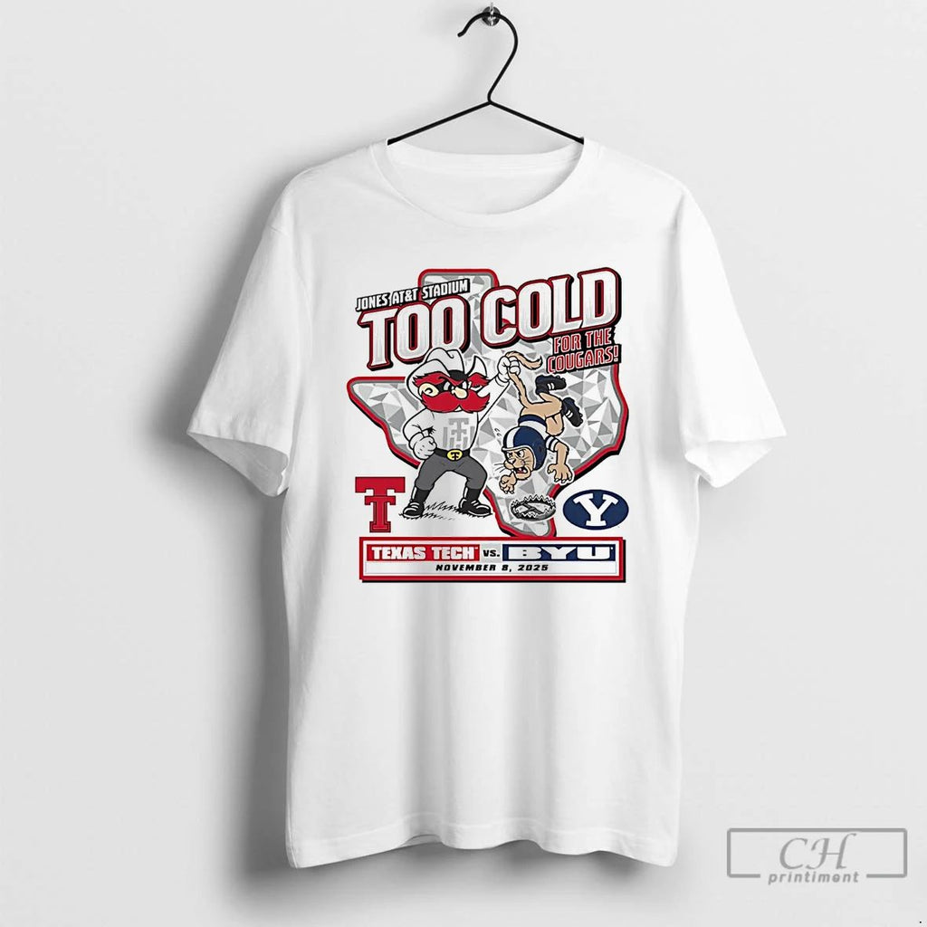 Classic Byu Cougars Vs Texas Tech Red Raiders Too Cold For Cougars Gameday 2025