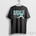Classic Bryce Harper Philadelphia Phillies In His Veins Baseball Signature T Shirts