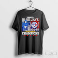 Classic 2025 World Series Champions Toronto Blue Jays City Skyline T Shirts