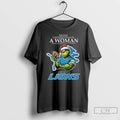 Classic Never Underestimate A Woman Who Understands Football And Loves Detroit Lions With The Grinch