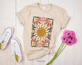 Flowers Boho Top Women Graphic Comfort Tee