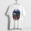 Classic Zay Flowers Baltimore Ravens Big Face Helmet 2025 T Shirts