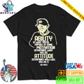 RIP Coach Lou Holtz Ability Motivation Attitude Shirt