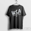 Classic W S A World Series Attitude Los Angeles Dodgers Baseball 2 Sided T Shirts