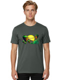 Suspension-Bridge Mens Graphic Tee, 100% Cotton, Casual Summer Wear