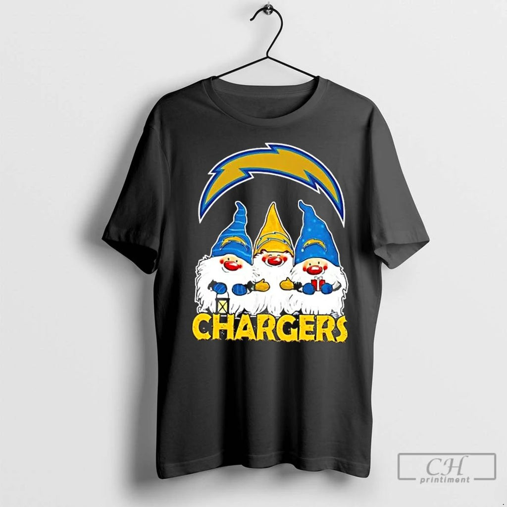 Premium Los Angeles Chargers X Gnomes Xmas Christmas