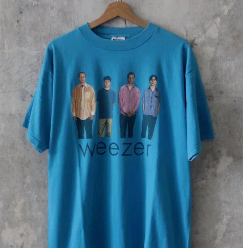 Weezer - Blue Album 1994 Rock Music Tshirt
