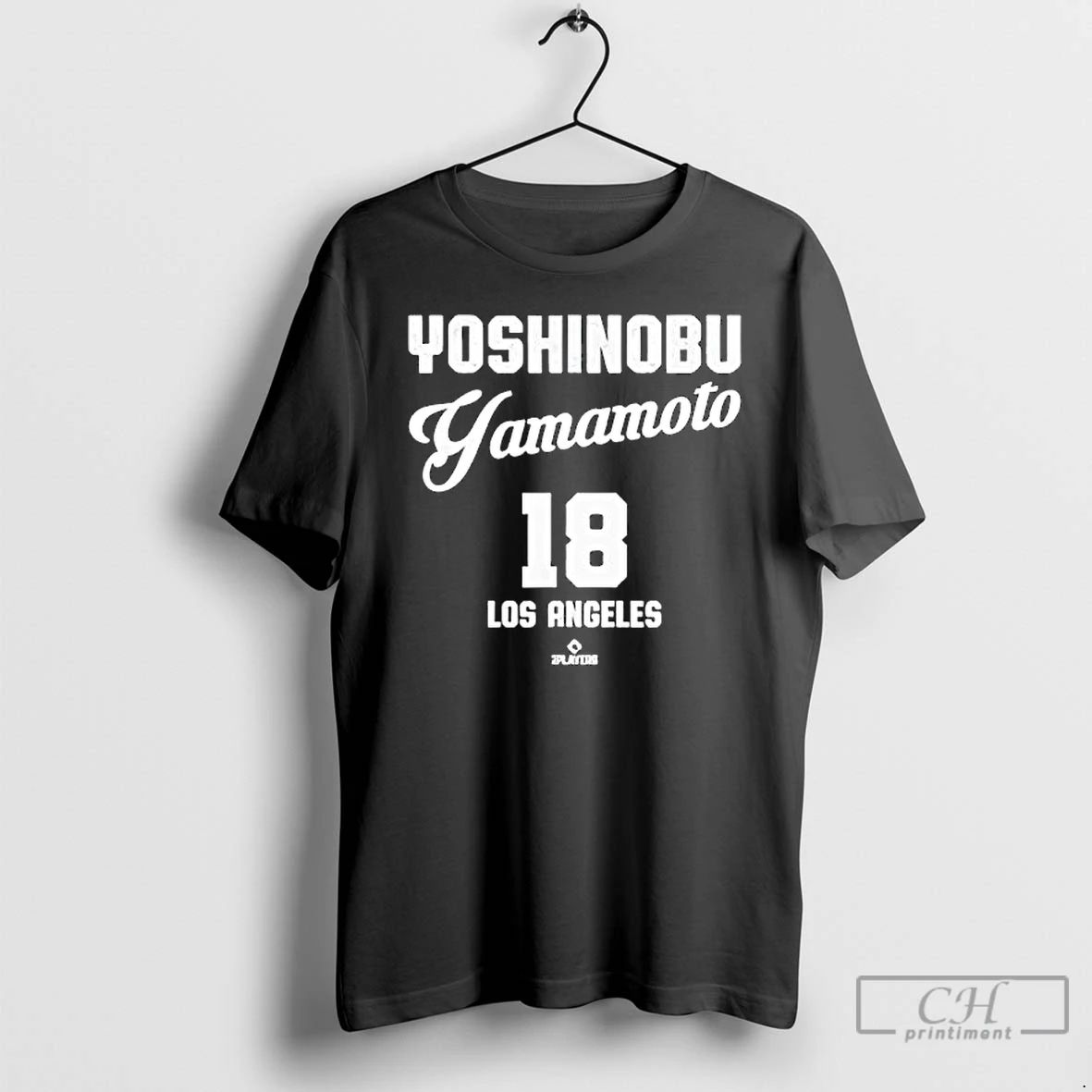 Classic Yoshinobu Yamamoto 18 Los Angeles Baseball T Shirts