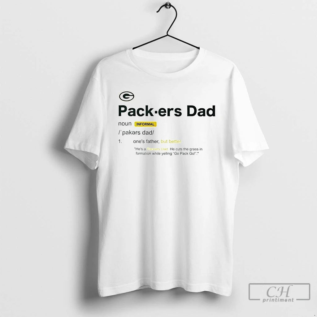 Premium Green Bay Packers Dad Definition Ornaments T Shirts