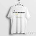 Premium Green Bay Packers Dad Definition Ornaments T Shirts
