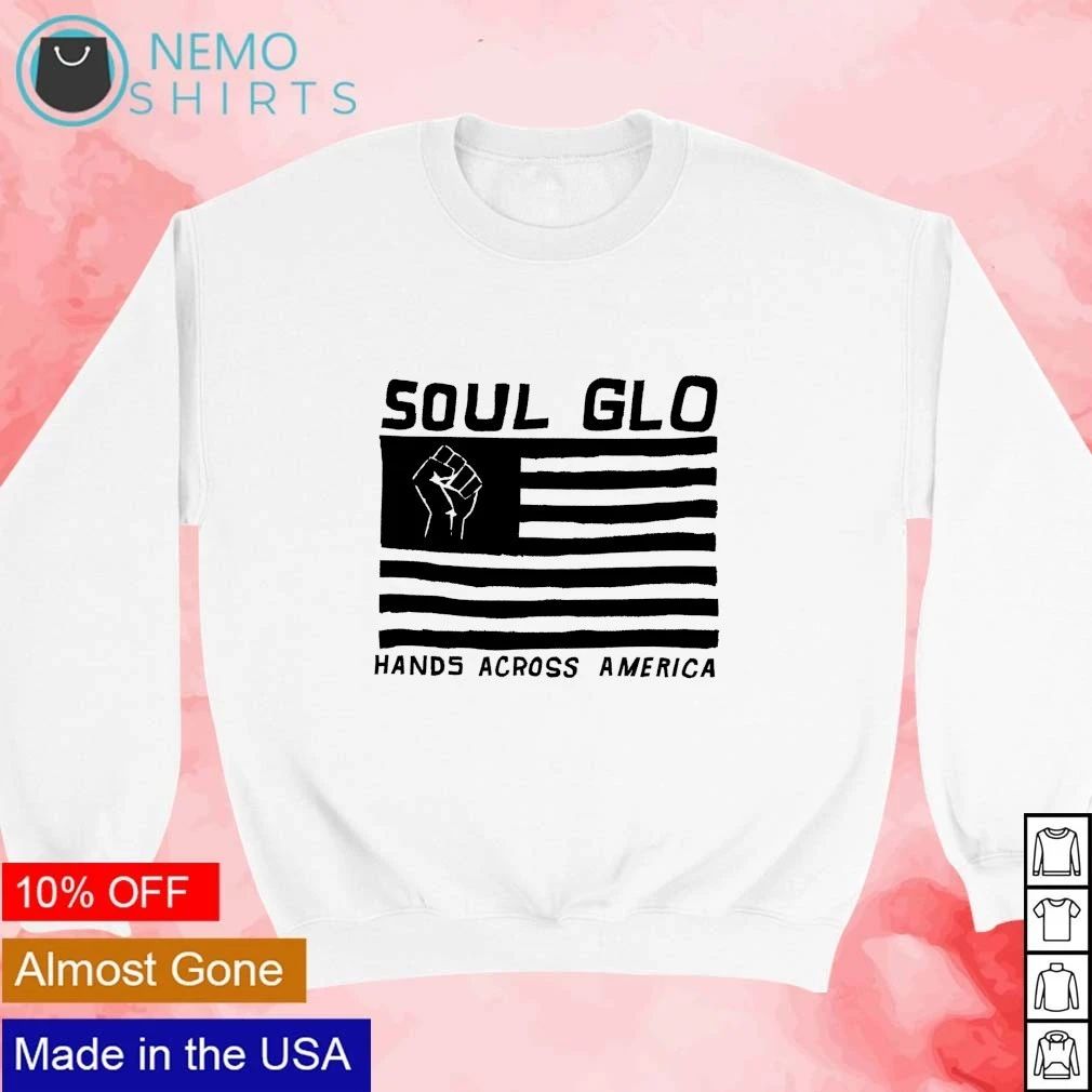 Soul Glo Hands Across America Hardcore Punk shirt