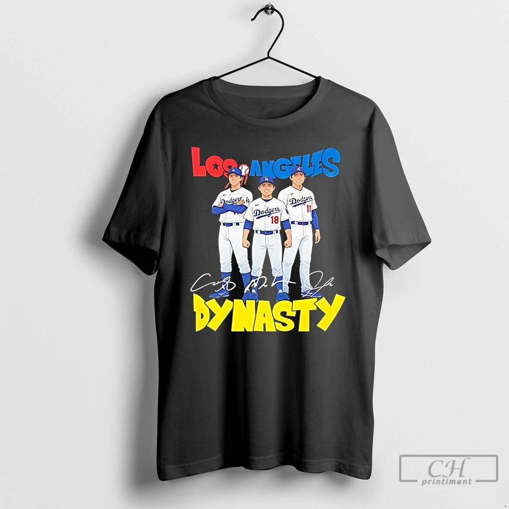 Premium Los Angeles Dodgers Dynasty 2025 World Series Champions T Shirts