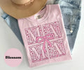Comfort Tee Boho Floral Mama