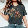 Boho Wildflower Botanical Nature Floral Comfort Tee