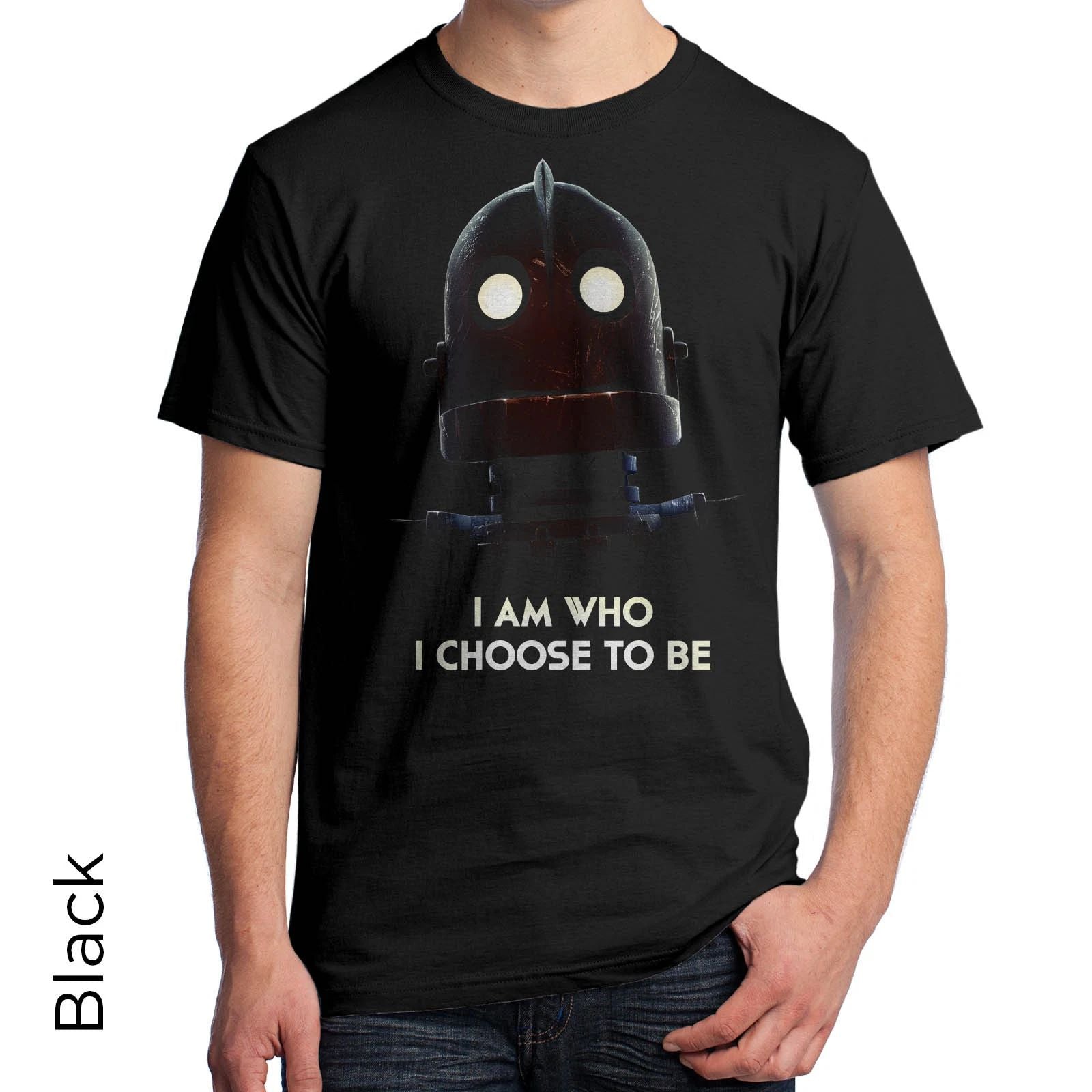 Iron Giant T-Shirt I Am Who I Choose To Be Science Fiction 90s Nostalgia 295