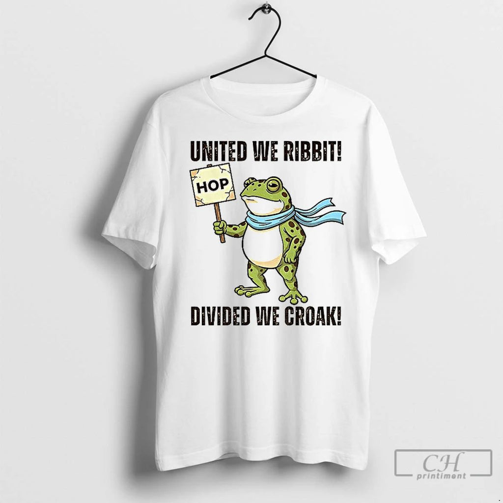 Classic Portland Frog 2025 Hop United We Ribbit Divided We Croak