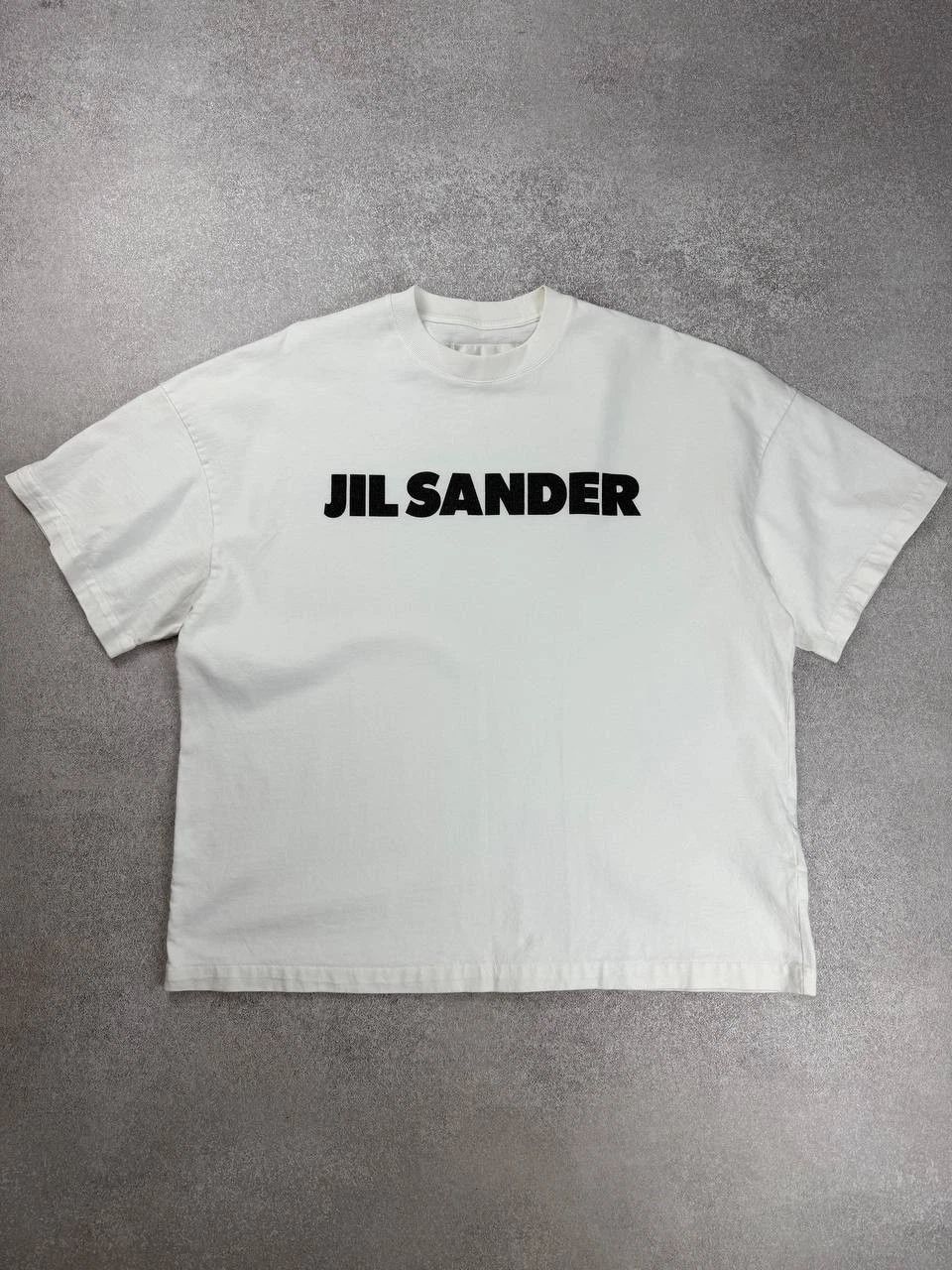 Jil Sander Logo Print Cotton Oversized Shirt Duties Paid (USA)