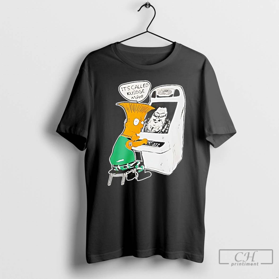 Classic Simpsons Its Called Kusoge Man T Shirts