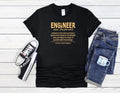Engineer Definition T-Shirt Cool Fun Men Women Unisex Shirt Hoodie Baseball 4204