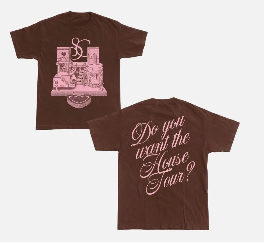 New Sabrina1 Carpenteer Short N Sweet Tour 2025 House Tour Merch T-shirt