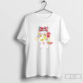 Classic Dabbing Unicorn Candy Cane Merry Christmas T Shirts