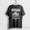 Premium R34 Vs Mk4 Jdm Icons Side By Side Car T Shirts