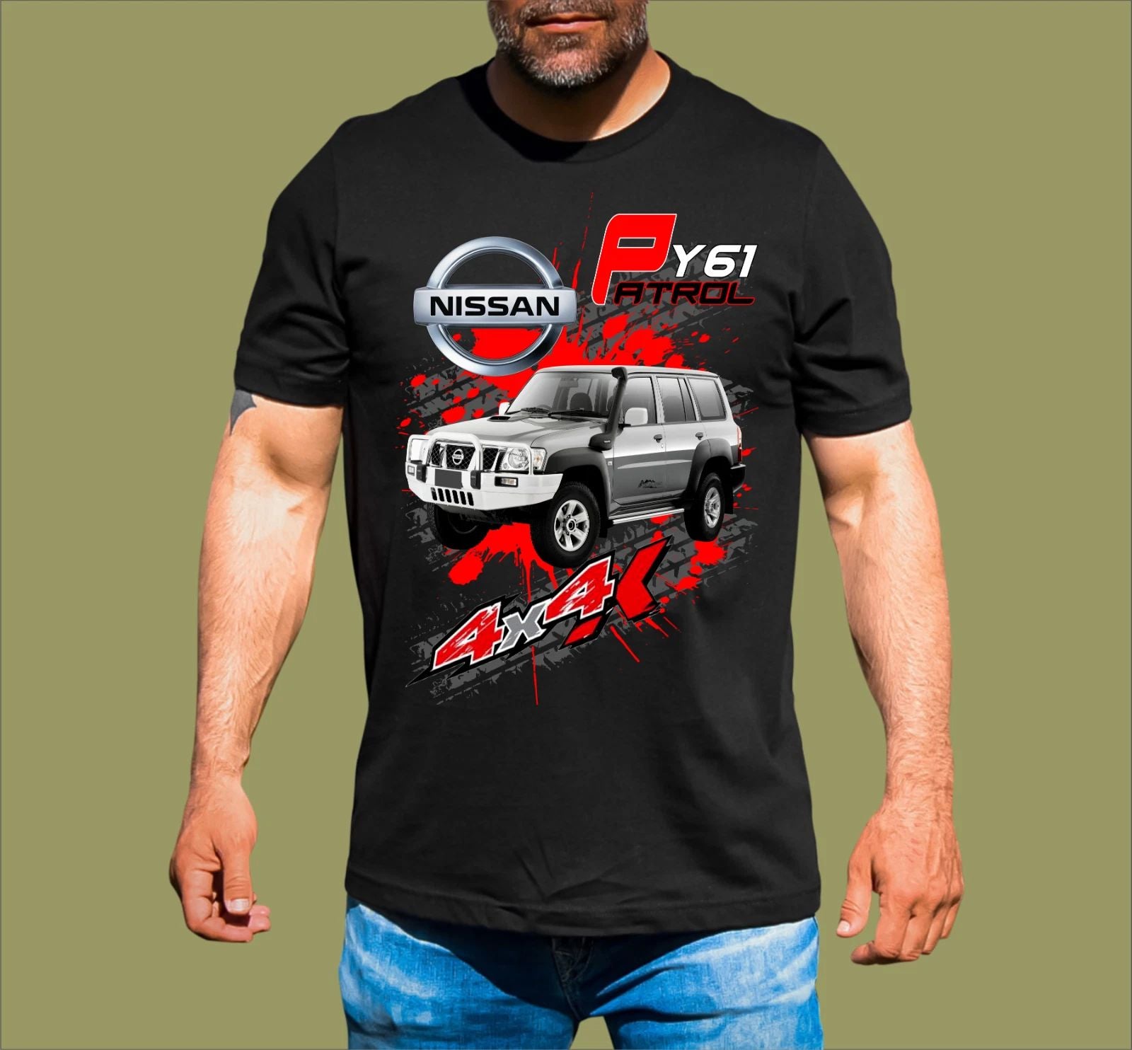 4X4 OFF ROAD NISSAN PATROL T-SHIRT
