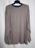 RoundTree & Yorke Men’s T-shirt Long Sleeve Soft Touch 4XB Cotton Blend