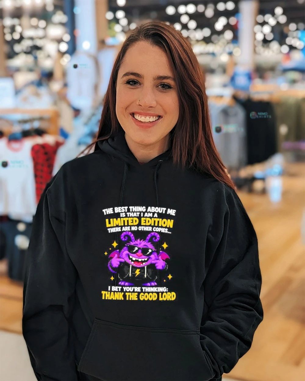 Purple Monster the best thing about me is that I am a limited edition shirt