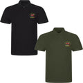 Embroidered Class Of 82 Falkland Islands Anniversary Logo Polo T-Shirt Tee Top