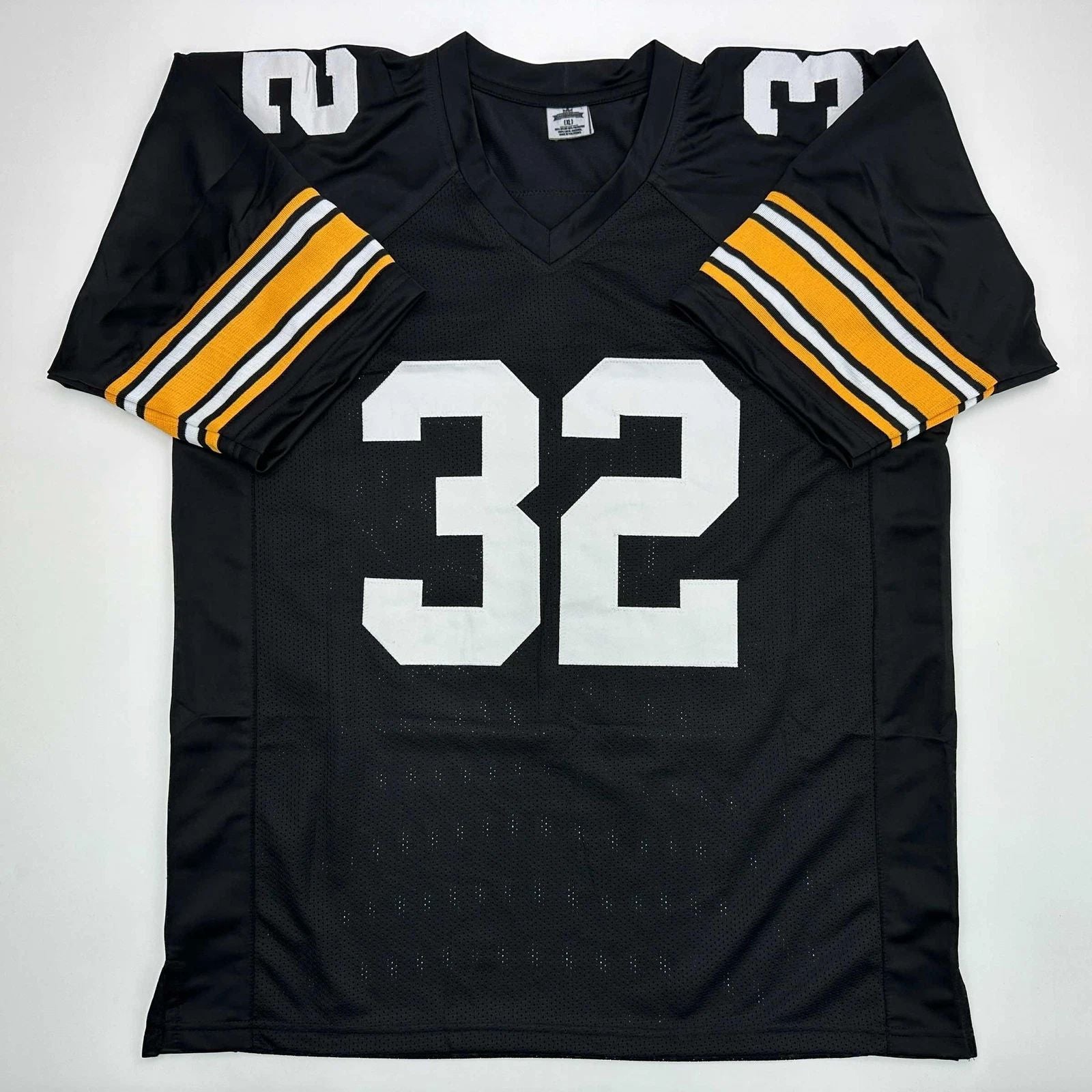 Franco Harris Pittsburgh Black Reprint Jersey