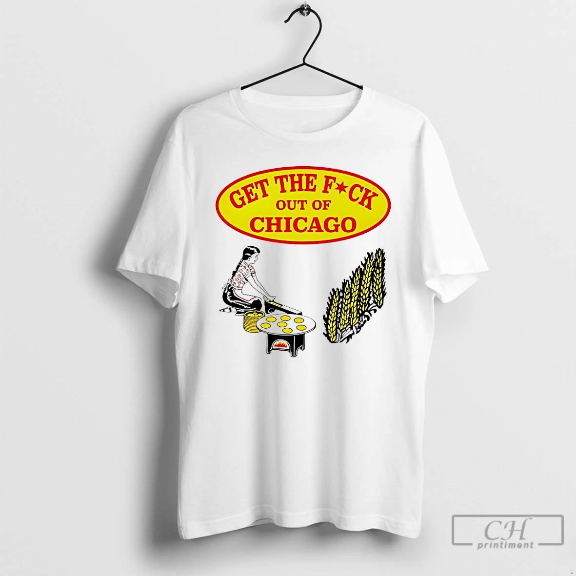Classic Get The Fuck Out Of Chicago T Shirts