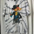 Cowboy Bebop Ed and Ein T-Shirt New Tie Dye Space Cowboy Anime Corgi Dog M