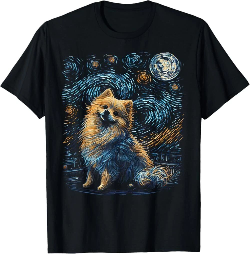 Pomeranian Dog Dogs Lover Gifts Graphic T-Shirts, New