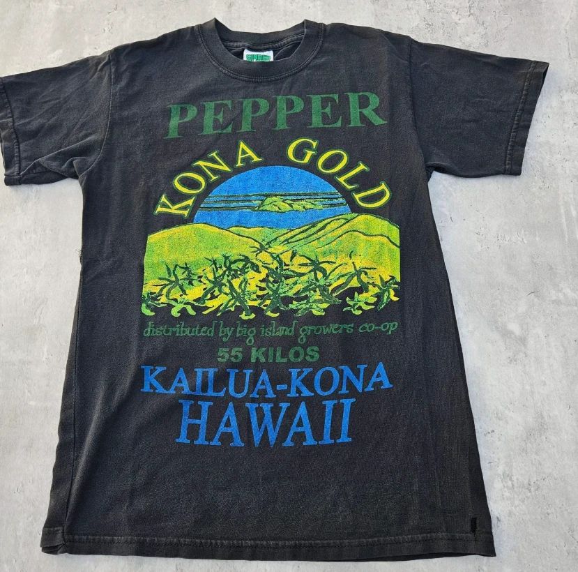 Pepper Band Tee Kona Gold Tour short sleeve black color shirt KV39901