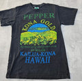Pepper Band Tee Kona Gold Tour short sleeve black color shirt KV39901