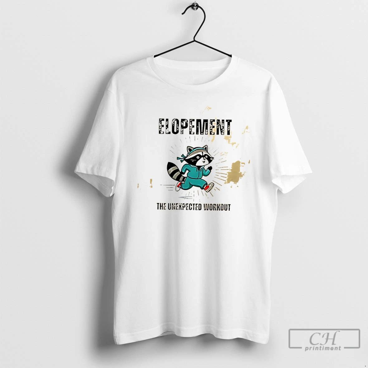 Classic Raccoon Runing Elopement The Unexpected Workout